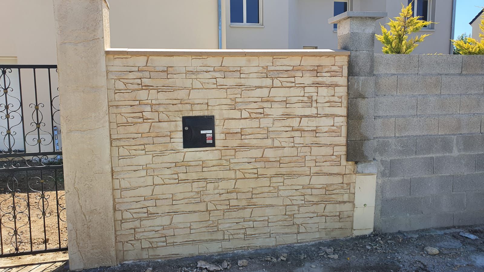 Beton amprentat – model herringbone cărămidă